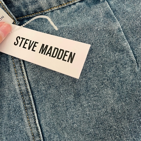 Steve Madden Midi Jean Skirt!! (M) - Picture 3 of 4